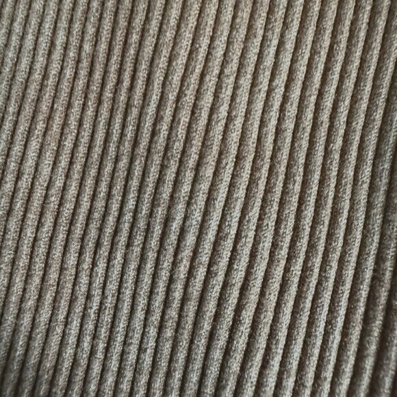 Almost Famous Brown Ribbed Tank Maxi Dress S/M Nylon Spandex Blend Sleeveless - Picture 7 of 7